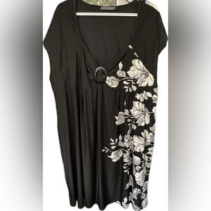 ADDITION ELLE Midi Dress Stretch 4X